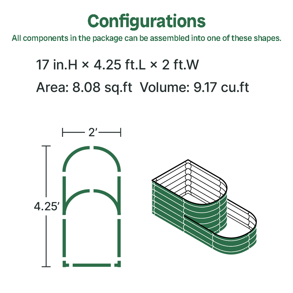 2 Tiered Garden Bed assembly method