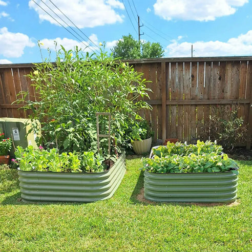 4x8 raised garden beds-Vegega