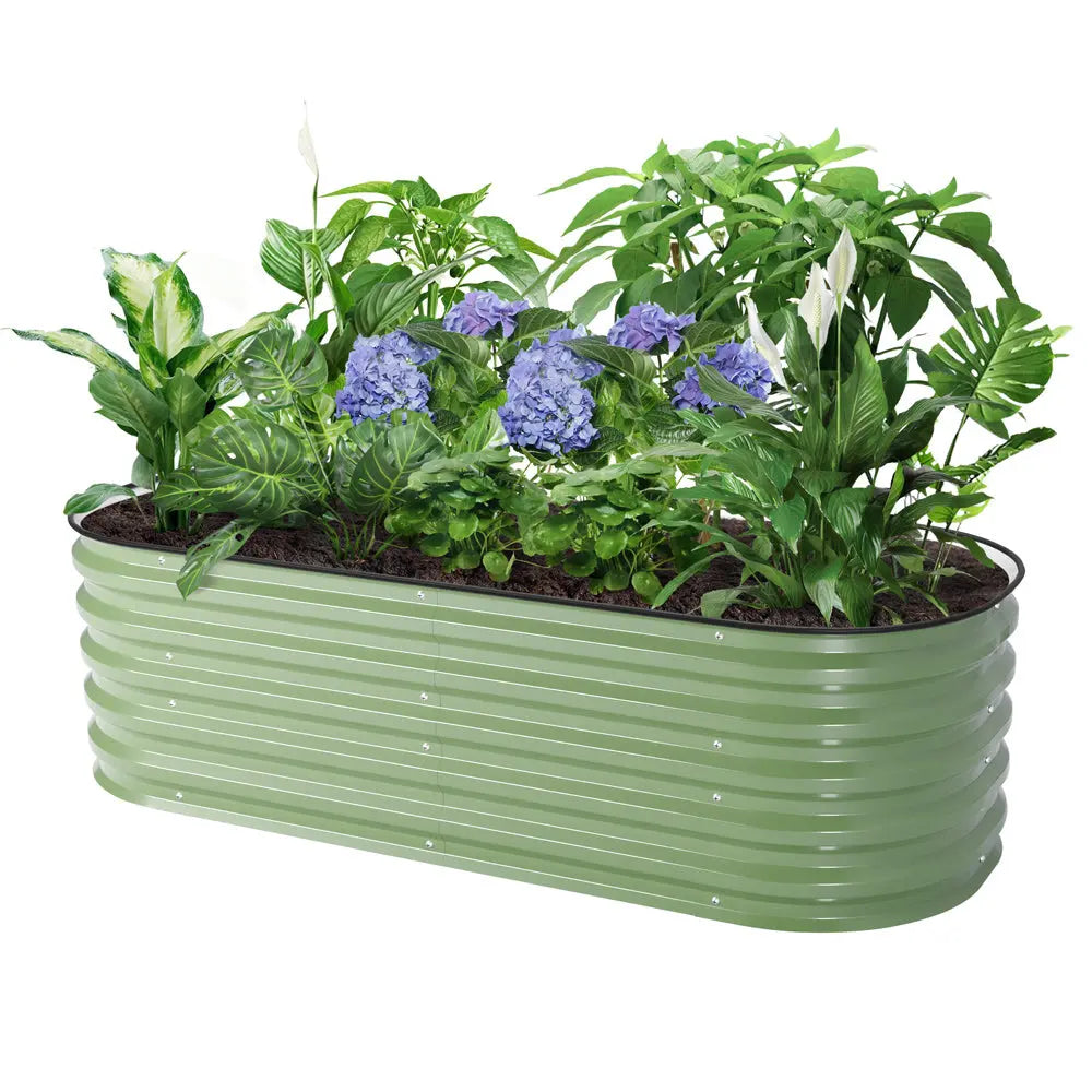 17-inch tall garden box green-Vegega