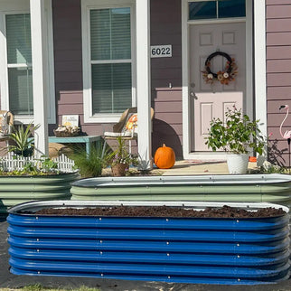 metal raised garden boxes-Vegega