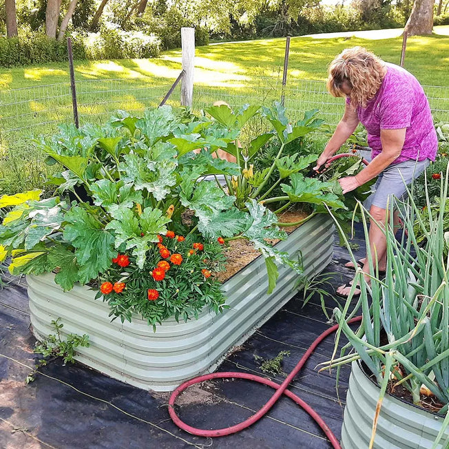 metal planter box-Vegega