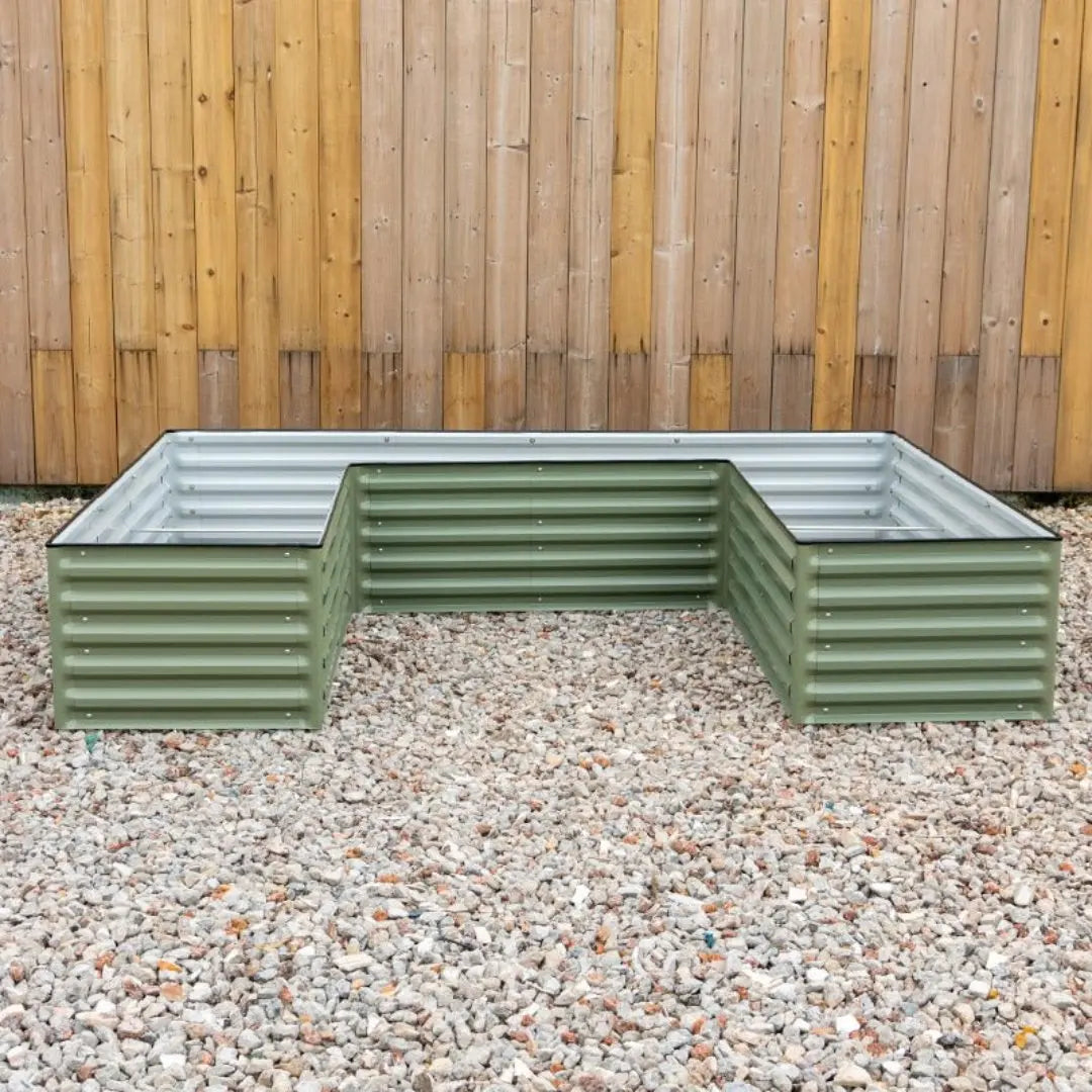 raised garden bed u shaped-Vegega