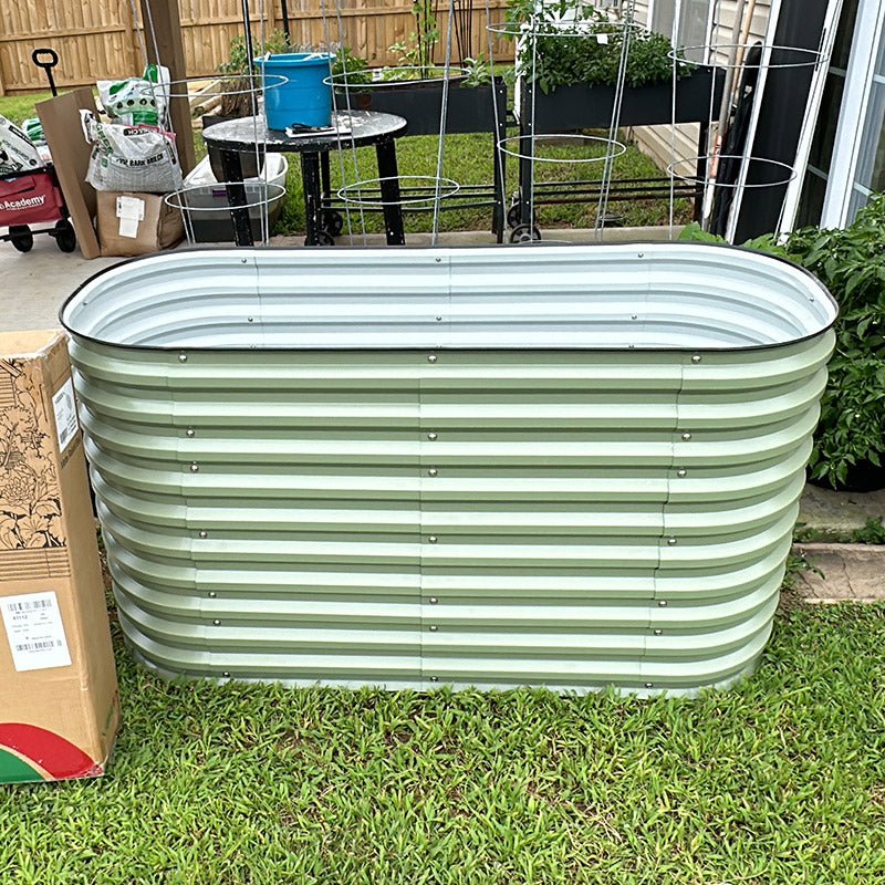 32'' Tall 5x2 Raised Garden Bed Kit (4 in 1)【Upgrade 2.0】