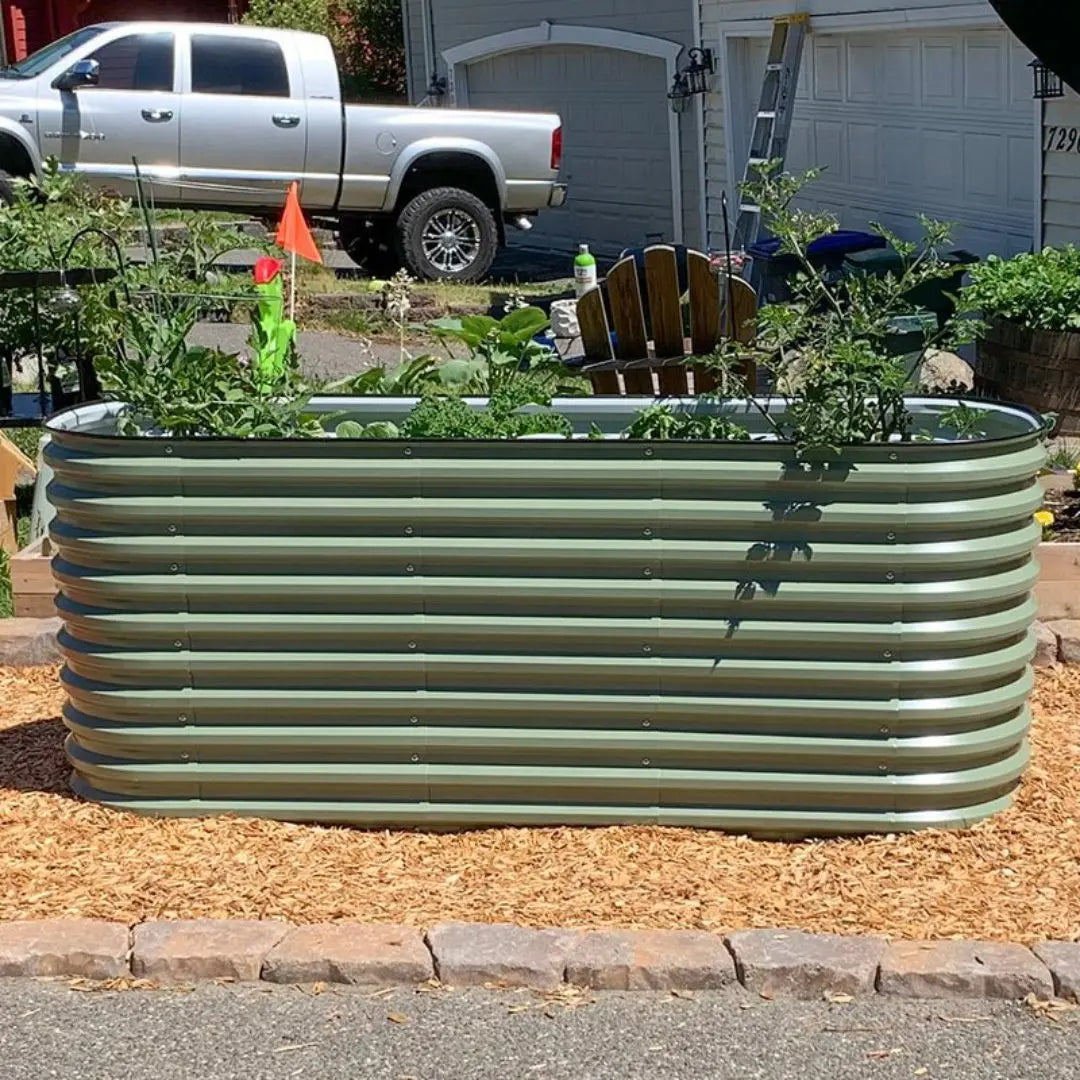 32 inches tall raised garden bed-Vegega