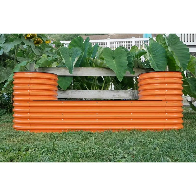 castle shaped raised garden bed-Vegega