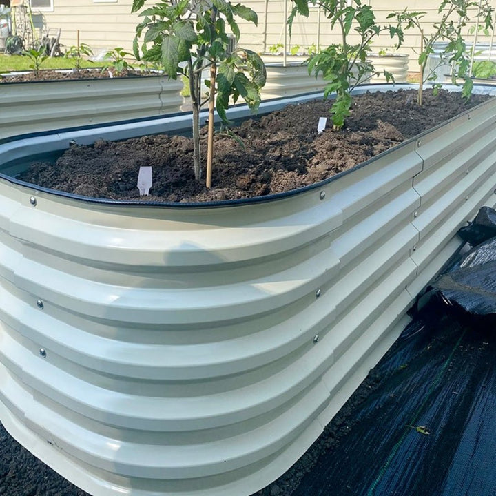 metal raised garden boxes-Vegega