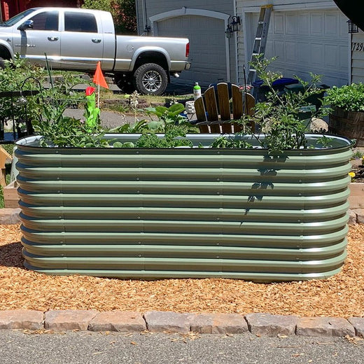 32 inches tall raised garden bed-Vegega