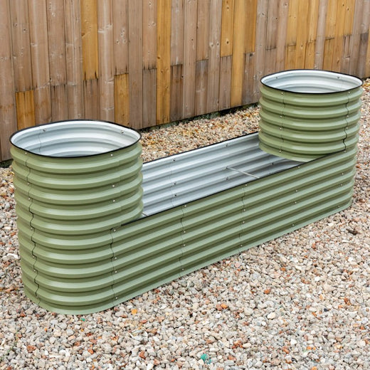 castle shaped metal planter boxes-Vegega